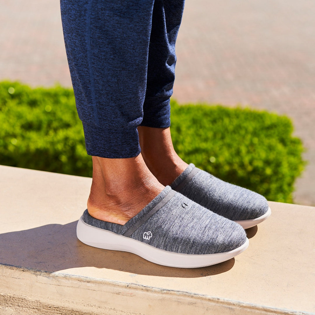 Women's Mules Dark Grey