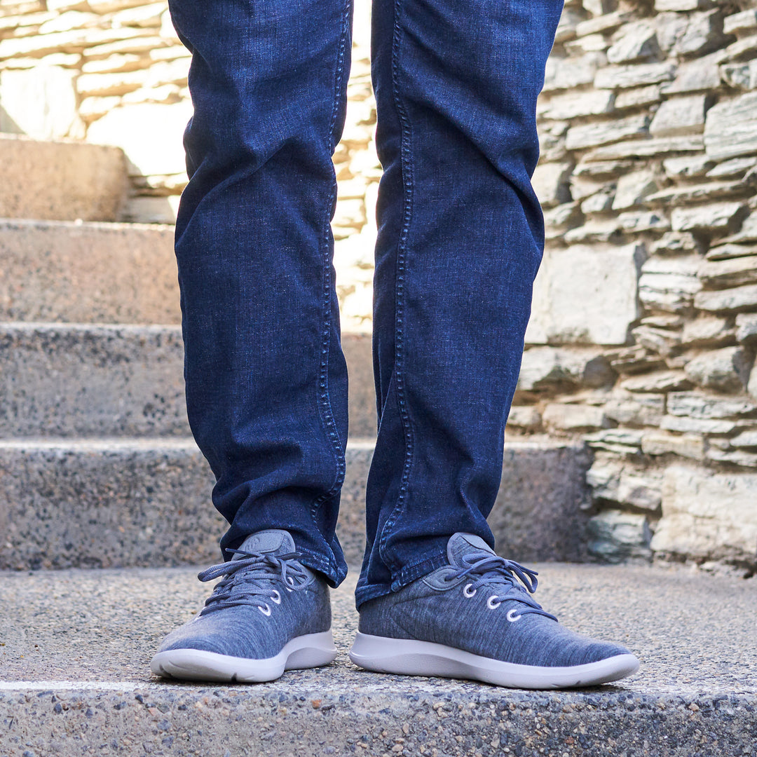 Men's Lace-Ups Dark Grey/Light