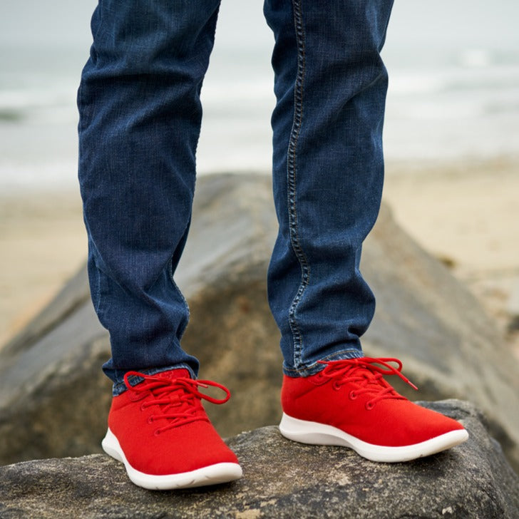 Men's Lace-Ups Red - Special Offer