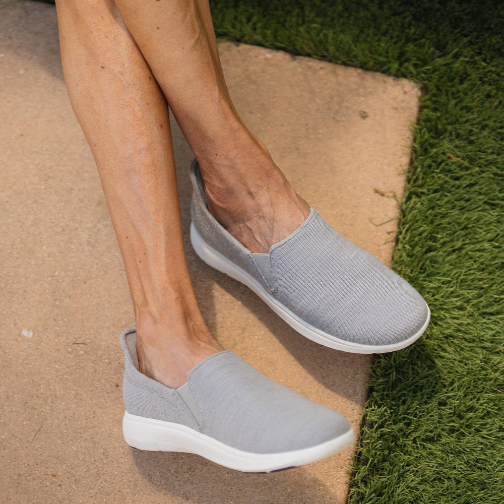 Women's Signature Slip-Ons Stone Grey