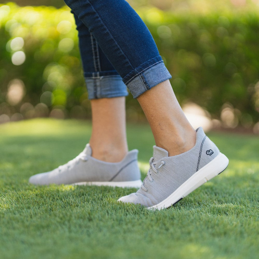 Women's Signature Lace-Ups Stone Grey