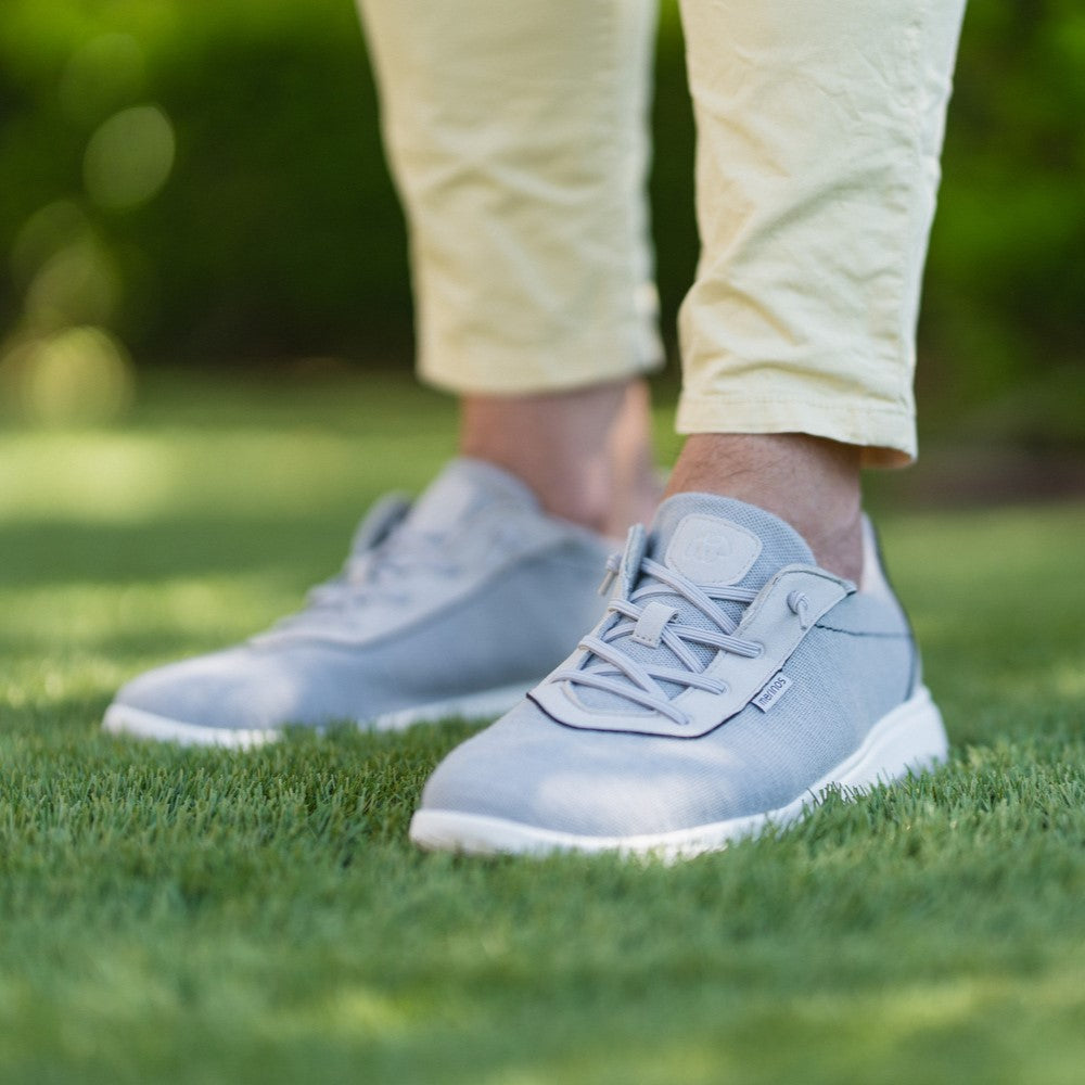 Men's Signature Lace-Ups Stone Grey