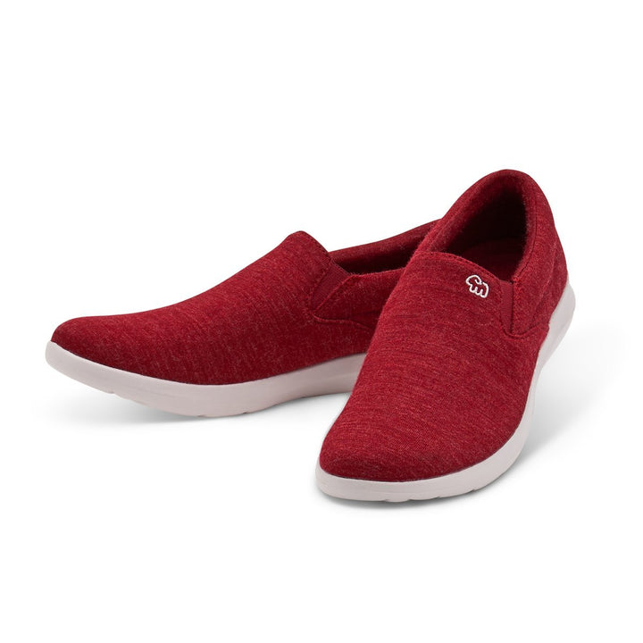 Men's Slip-Ons Maroon