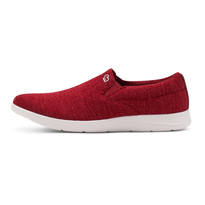 Men's Slip-Ons Maroon