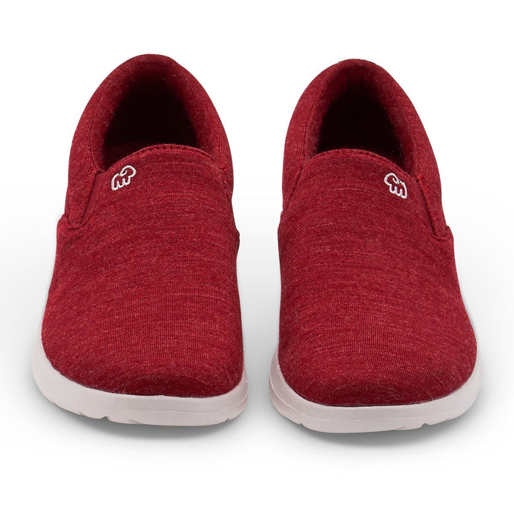 Men's Slip-Ons Maroon