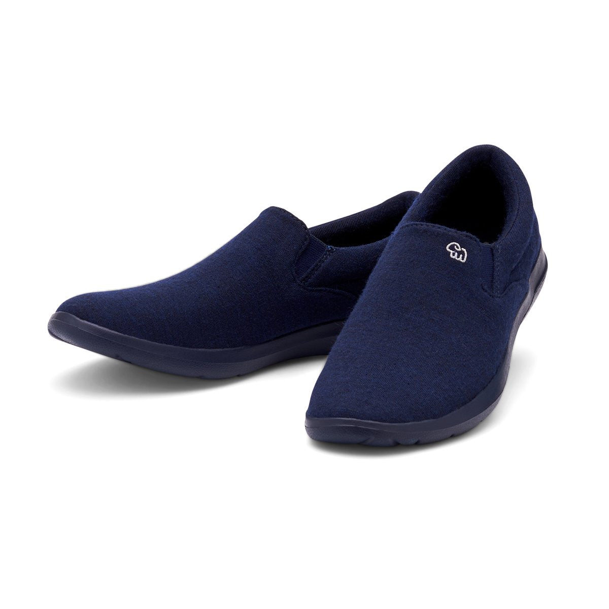 Merinos Men's Slip Ons Australian Merino Wool Shoes All Navy