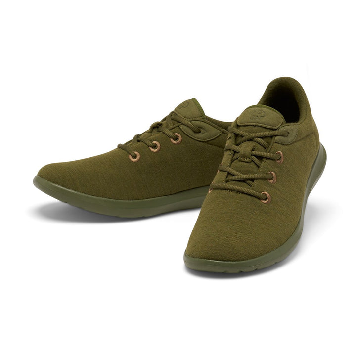 Men's Lace-Ups Olive Green
