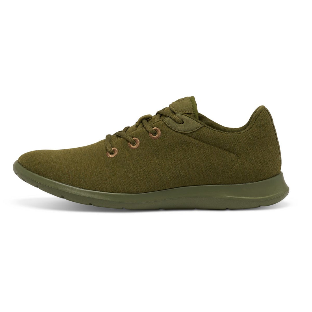 Men's Lace-Ups Olive Green