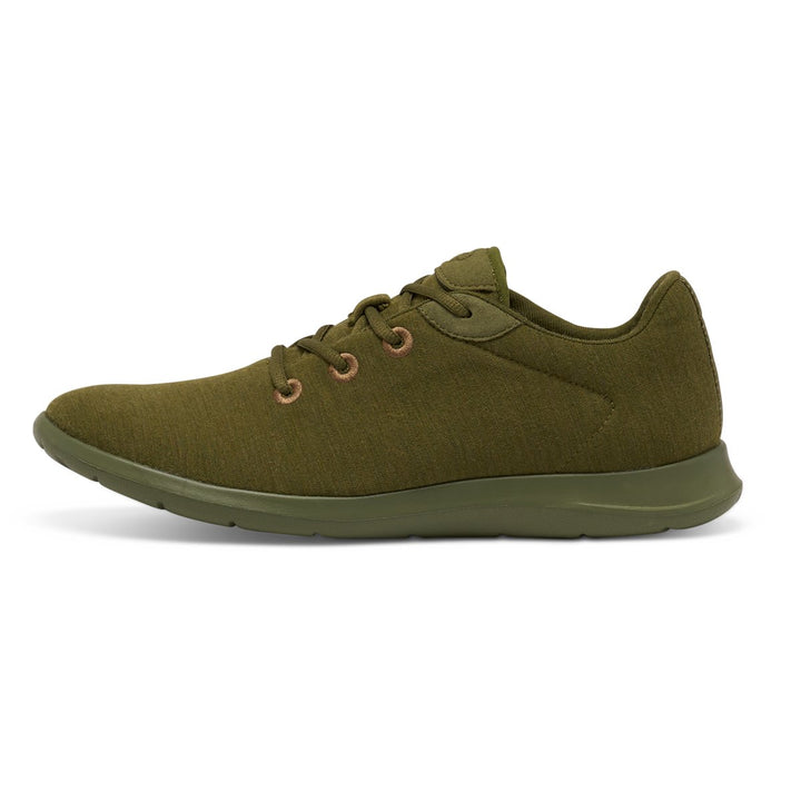 Men's Lace-Ups Olive Green