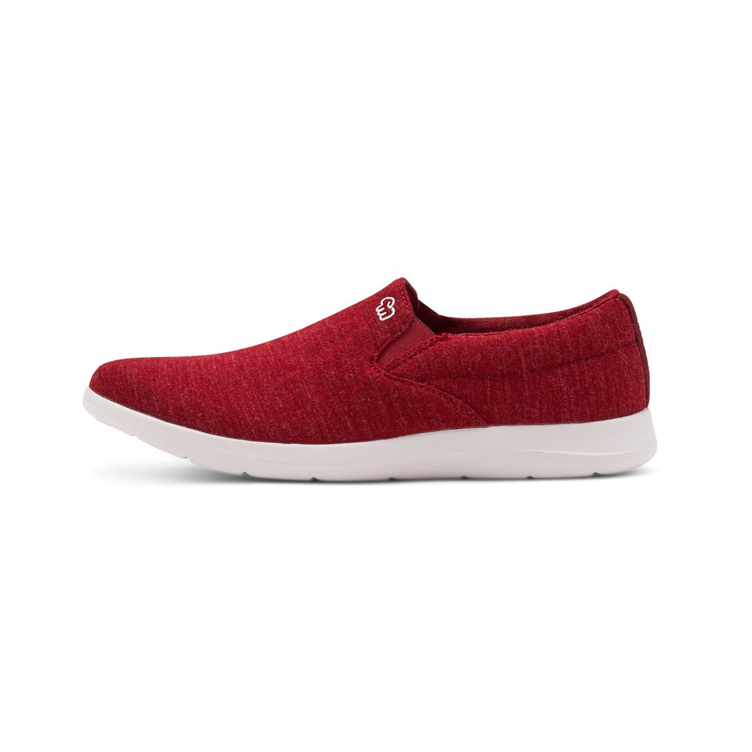 Women's Slip-Ons Maroon