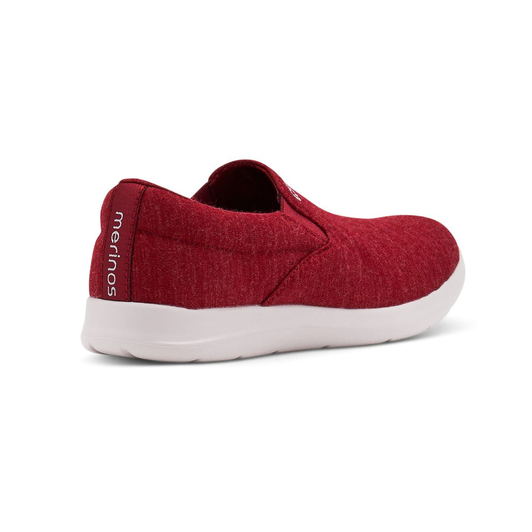 Women's Slip-Ons Maroon
