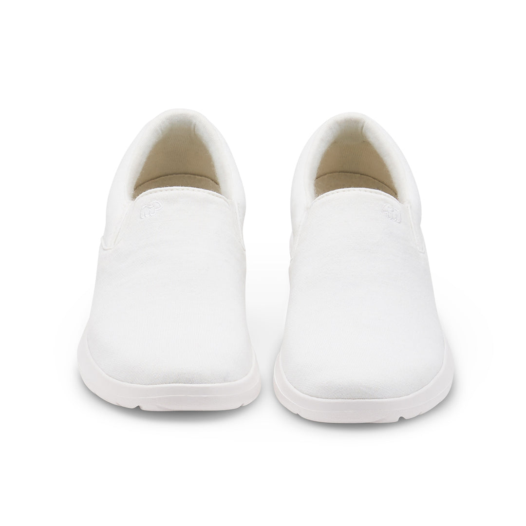 Women's Slip-Ons Natural White