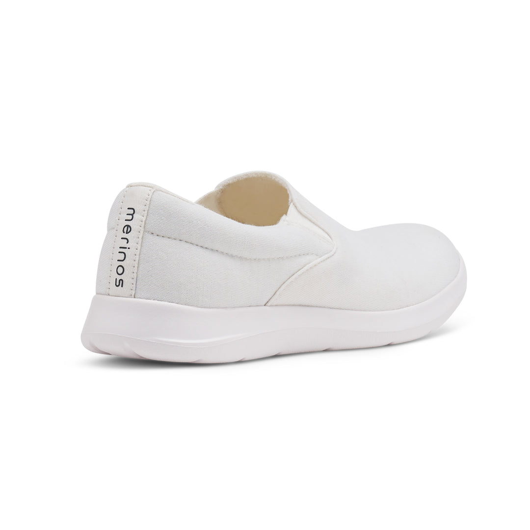 Women's Slip-Ons Natural White