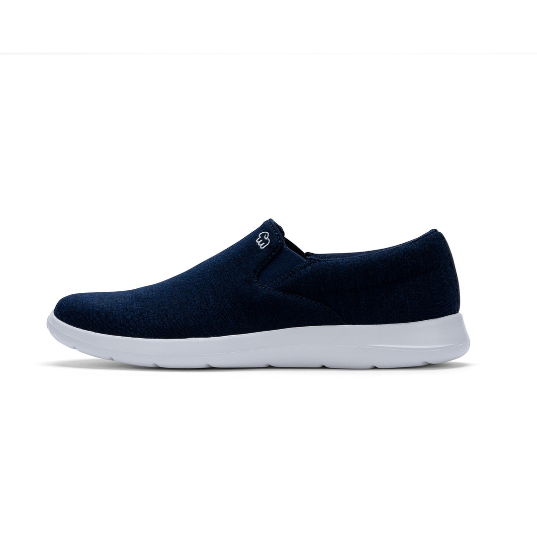 Men's Slip-Ons Navy/White