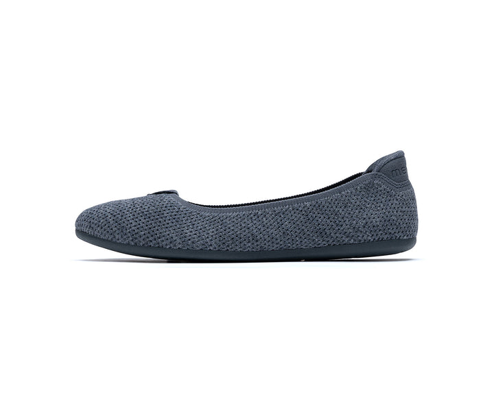 Women's Flats Dark Grey
