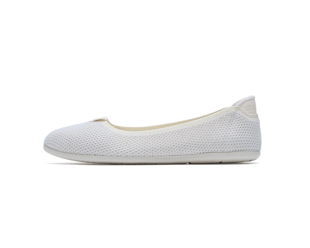 Women's Flats Natural White