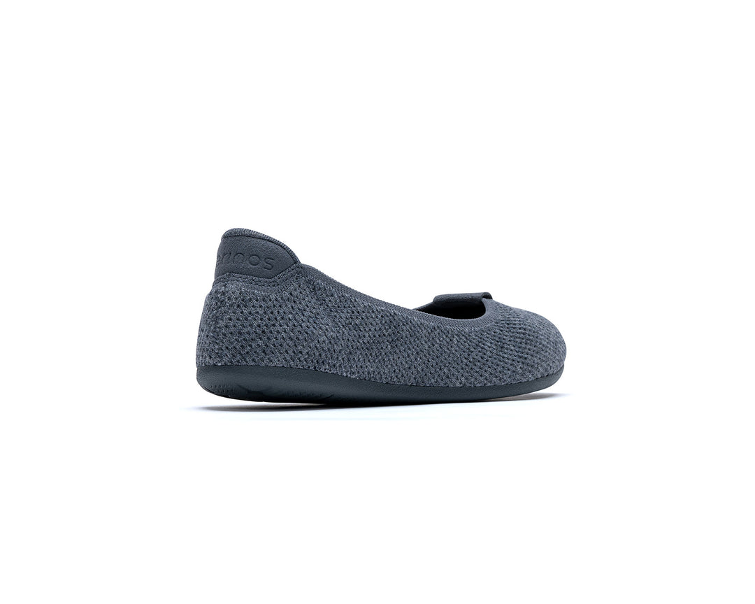 Women's Flats Dark Grey