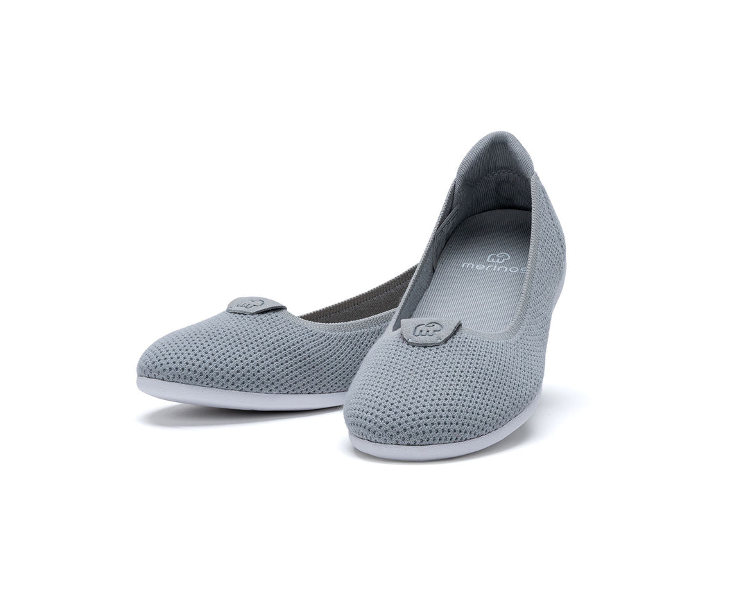 Women's Flats Stone Grey