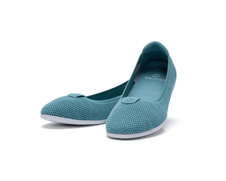 Women's Flats Mist Green - Special Offer