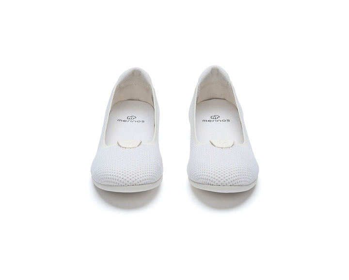 Women's Flats Natural White