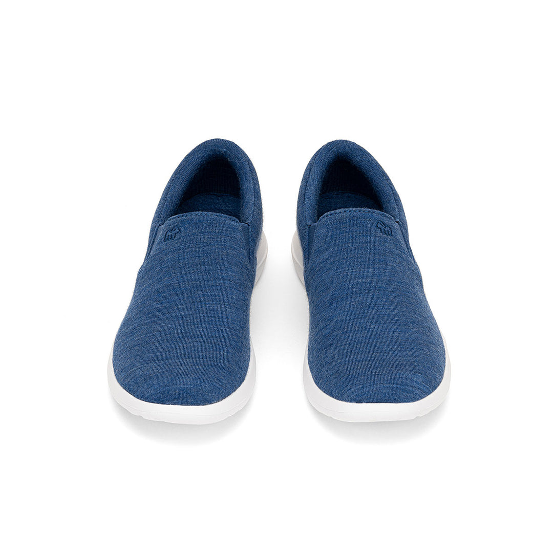 Men's Slip-Ons Denim/White