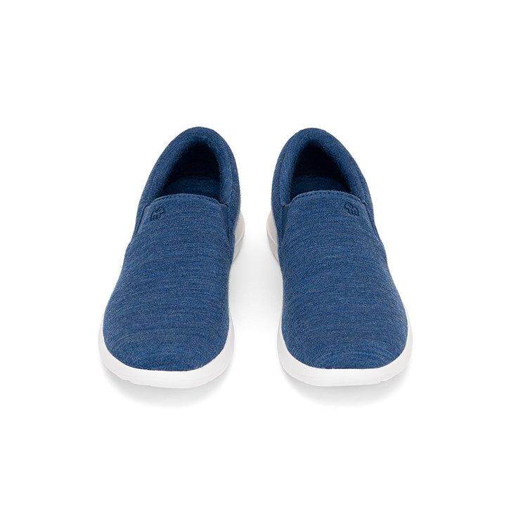 Men's Slip-Ons Denim/White