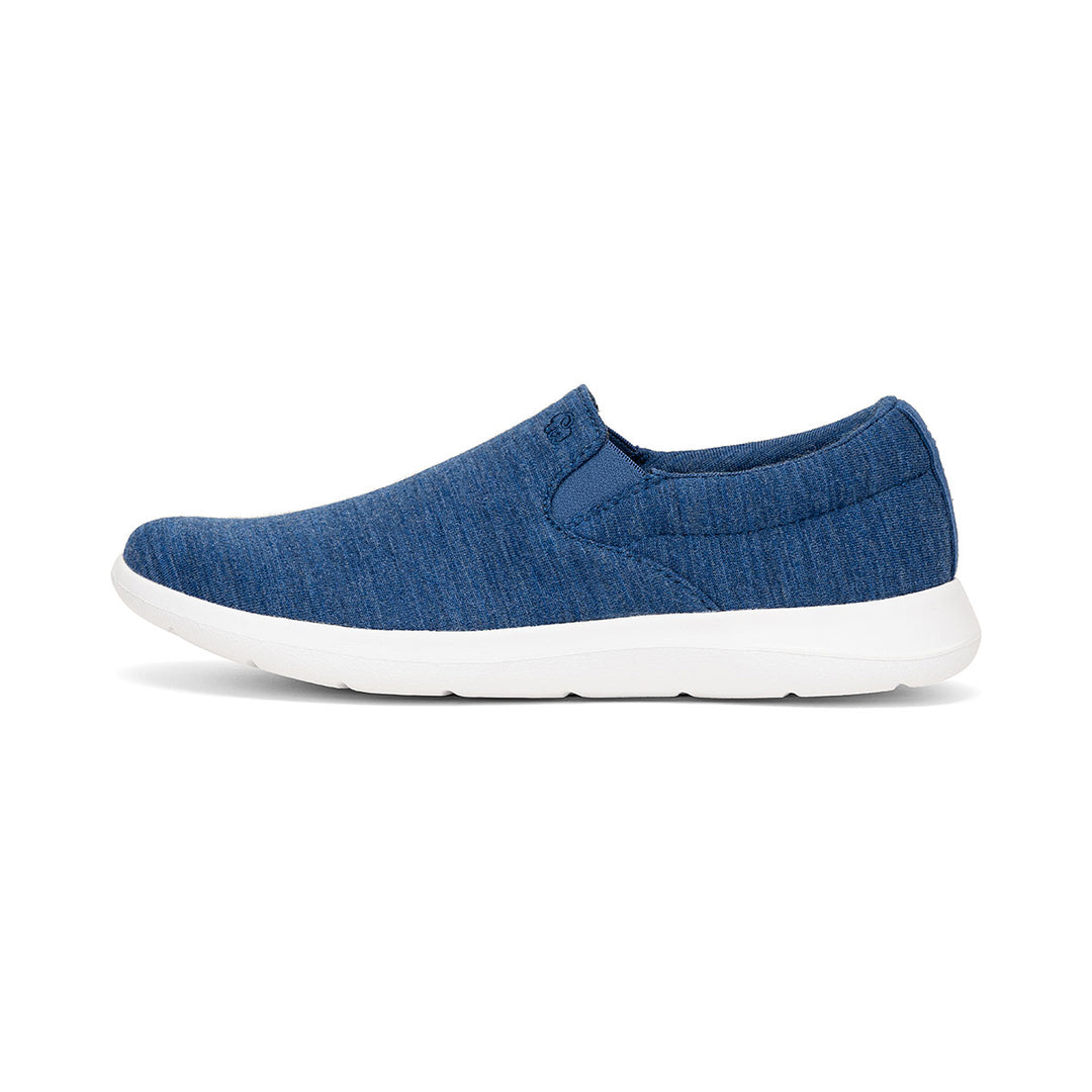 Men's Slip-Ons Denim/White