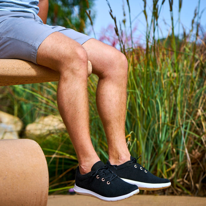 Men's Lace-Ups Black/White