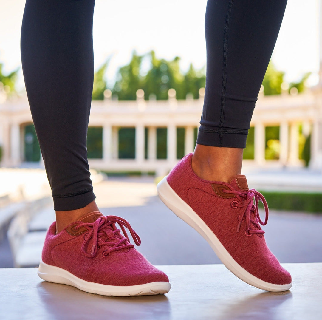 Women's Lace-Ups Tuscan Red - Special Offer