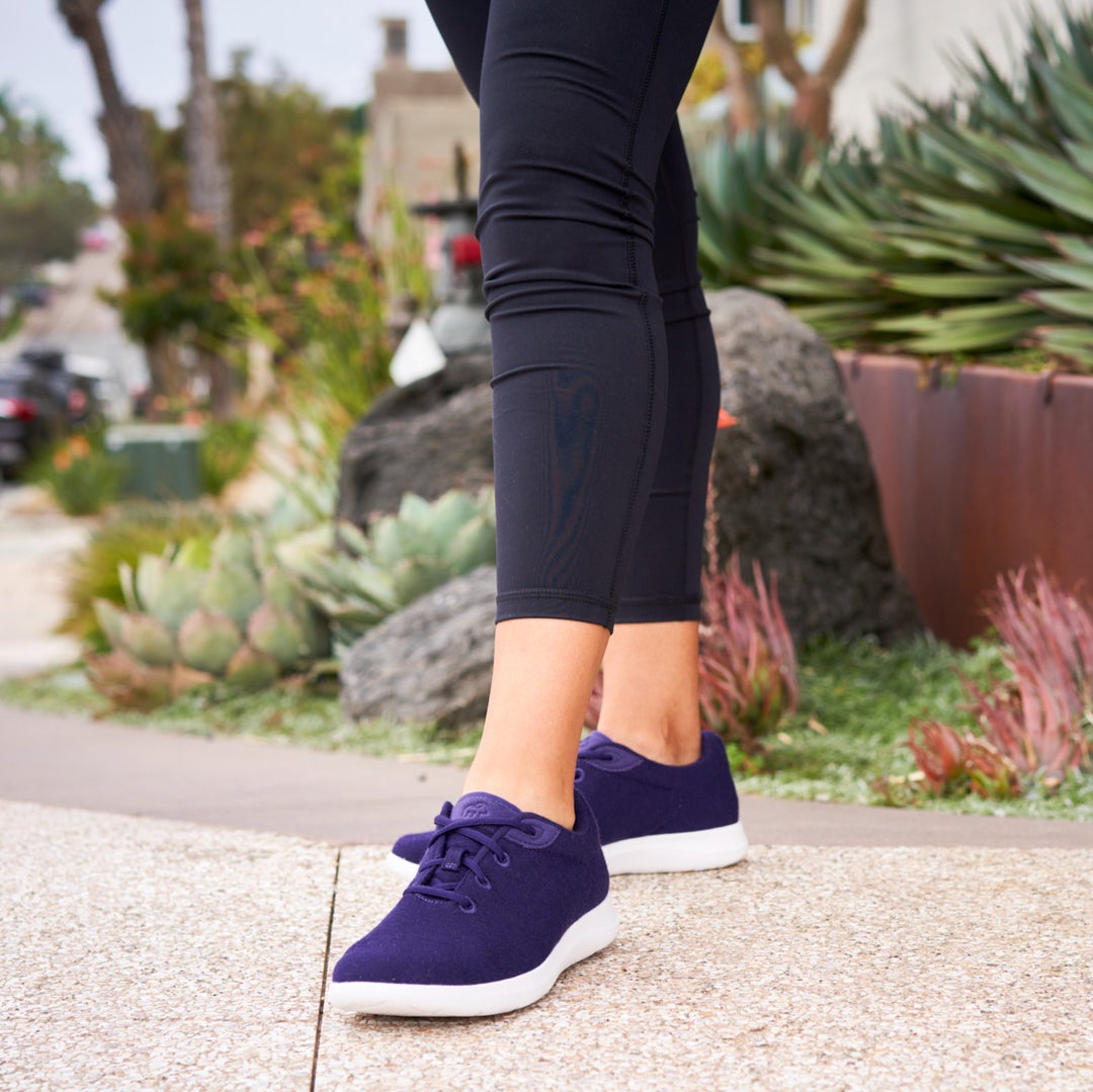 Women's Lace-Ups Deep Purple - Special Offer