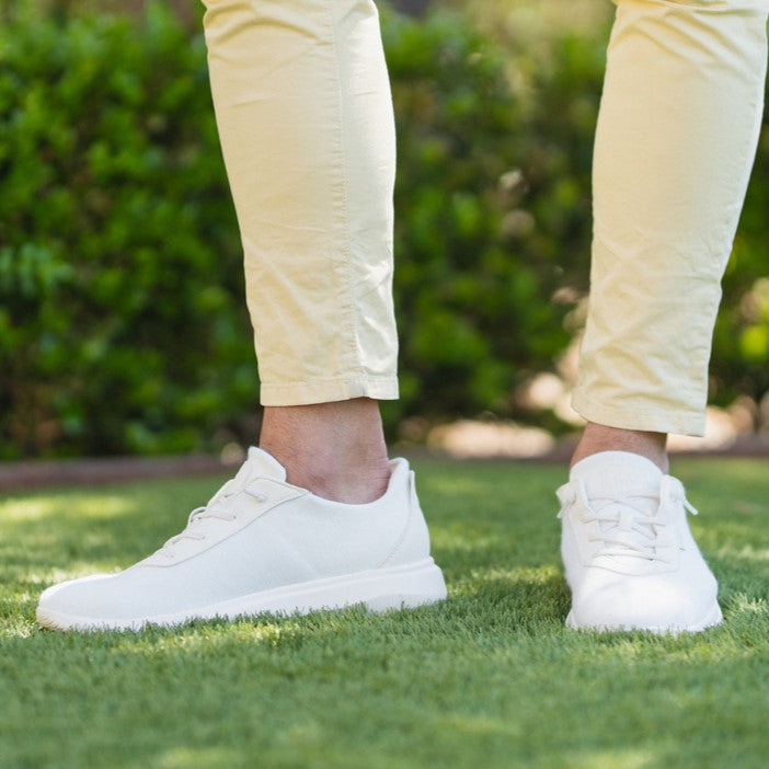 Men's Signature Lace-Ups Natural White