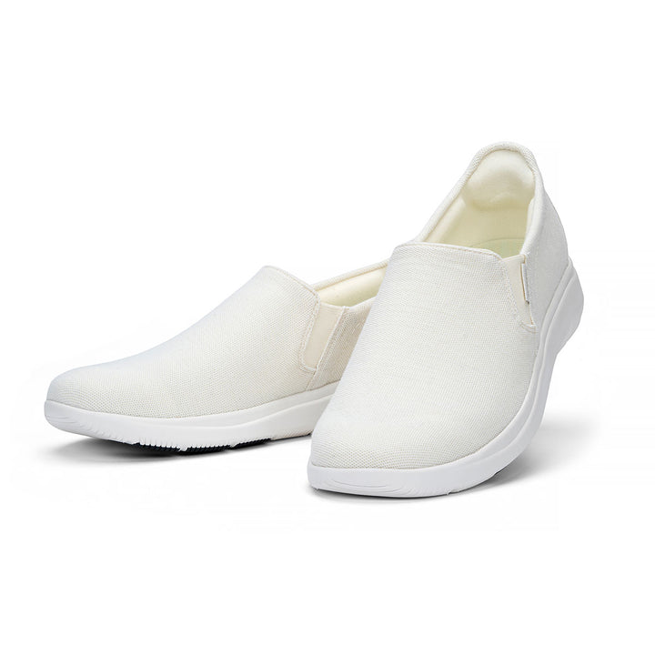 Men's Signature Slip-Ons Natural White
