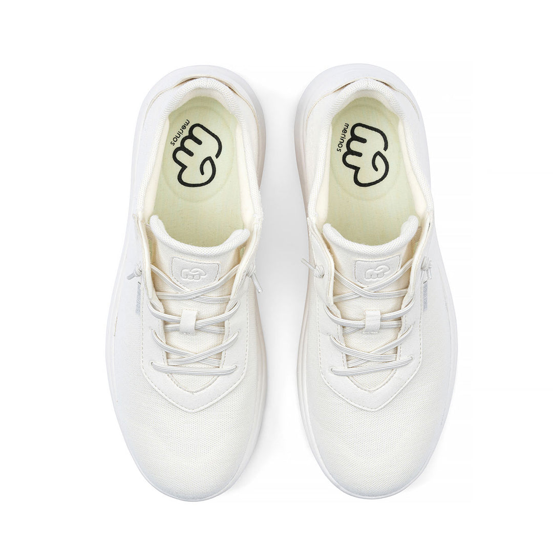 Men's Signature Lace-Ups Natural White