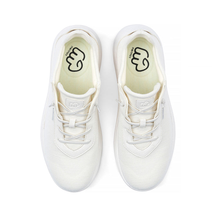 Men's Signature Lace-Ups Natural White