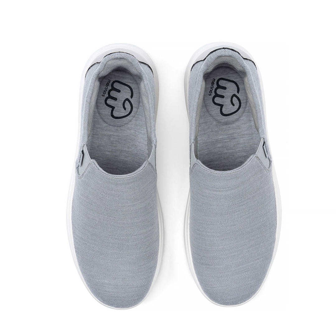 Men's Signature Slip-Ons Stone Grey