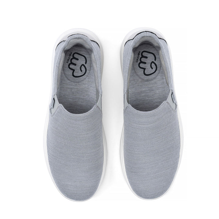 Men's Signature Slip-Ons Stone Grey