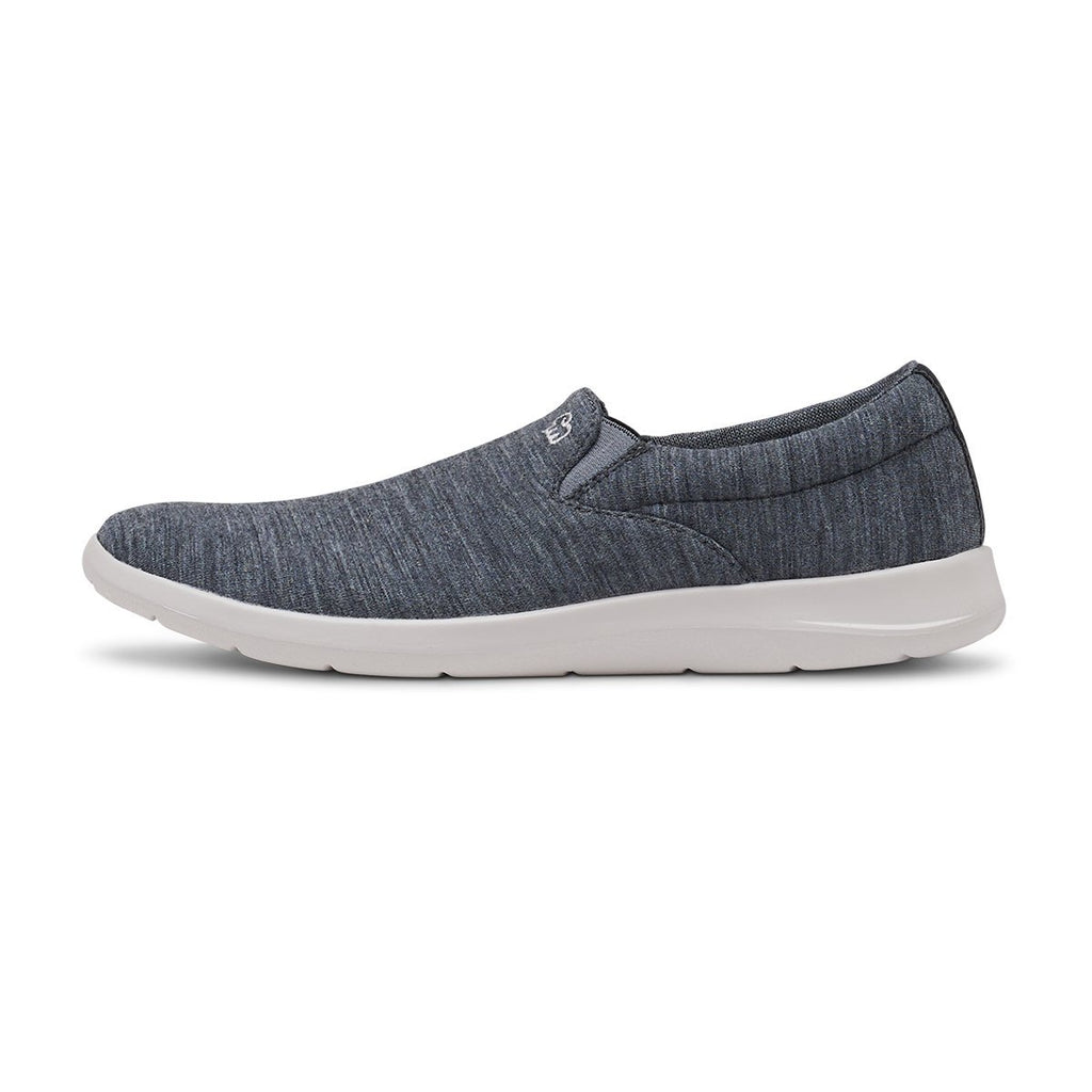 Merinos Men's Slip Ons - Australian Merino Wool Shoes - Dark Grey