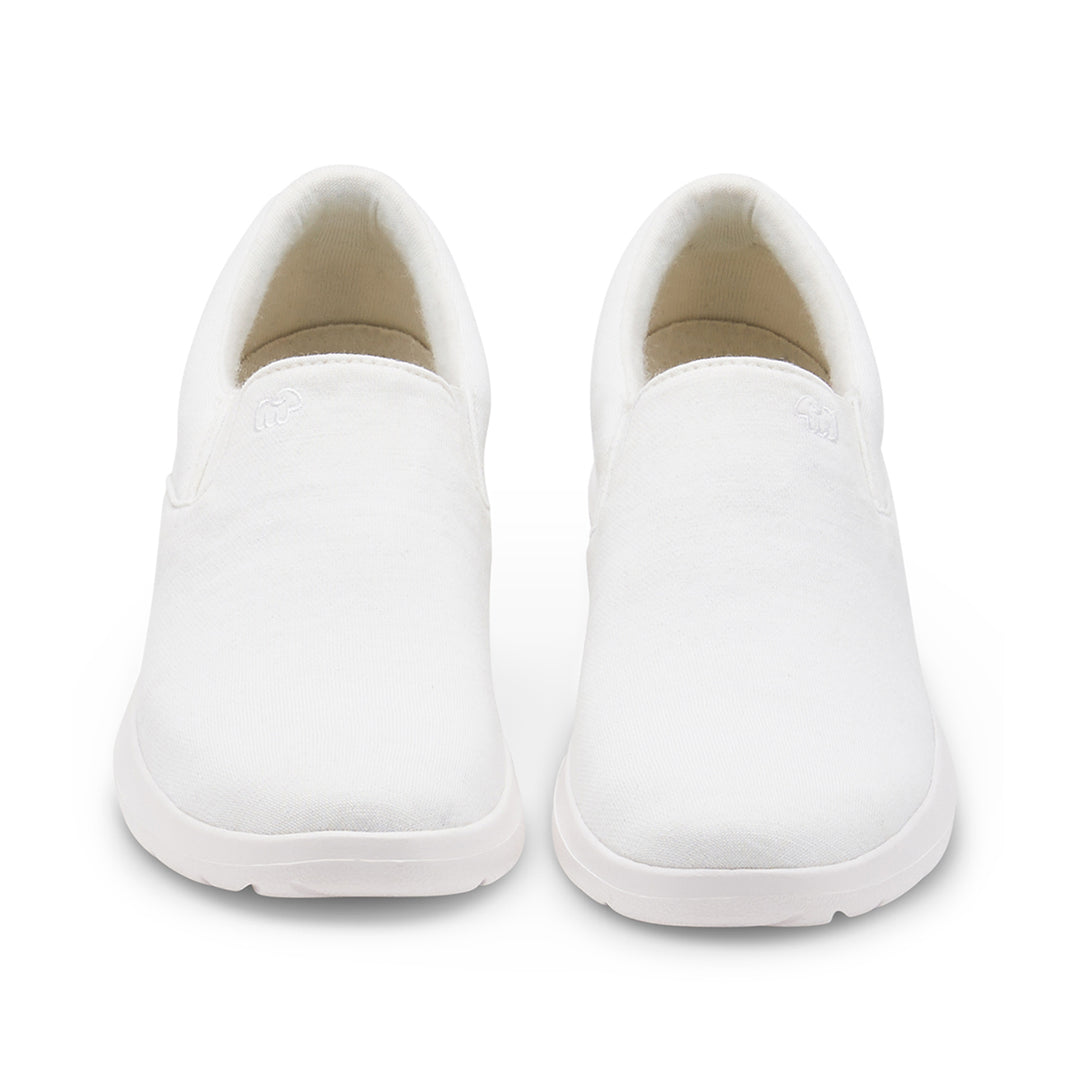 Men's Slip-Ons Natural White