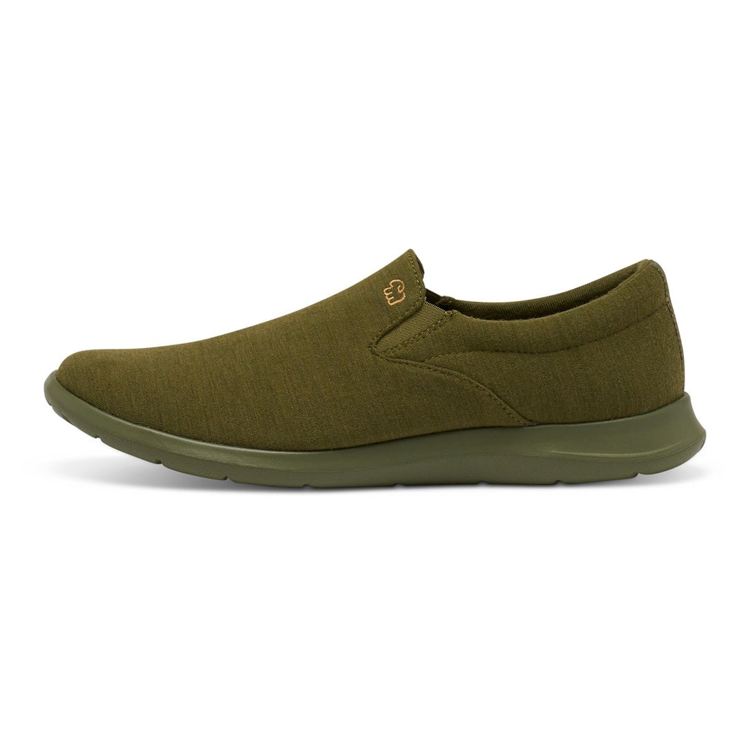 Men's Slip-Ons Olive Green