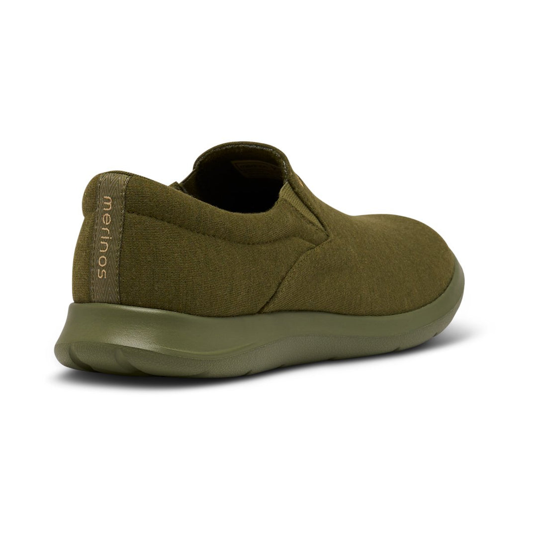 Men's Slip-Ons Olive Green