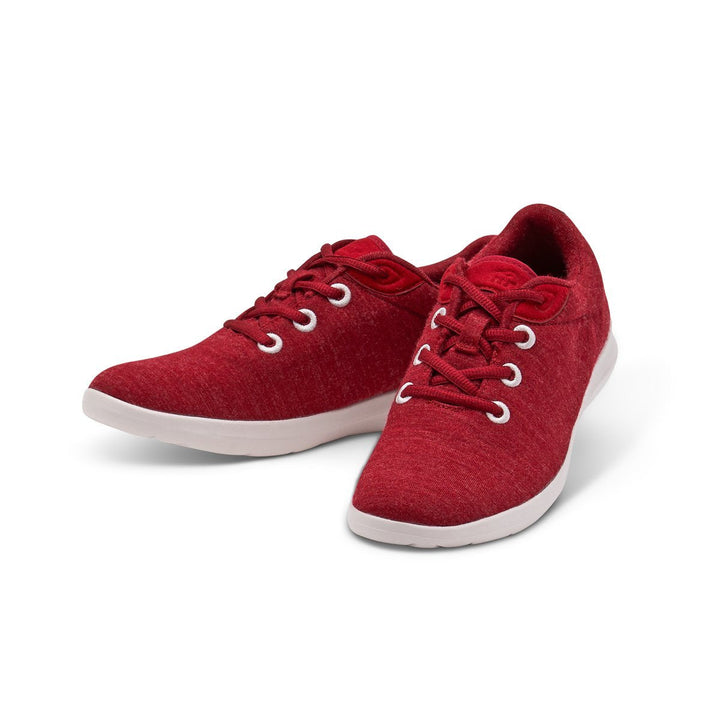 Women's Lace-Ups Maroon - Special Offer