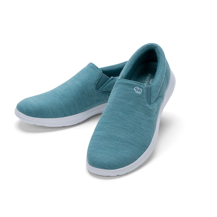 Women's Slip-Ons Mist Green - Special Offer