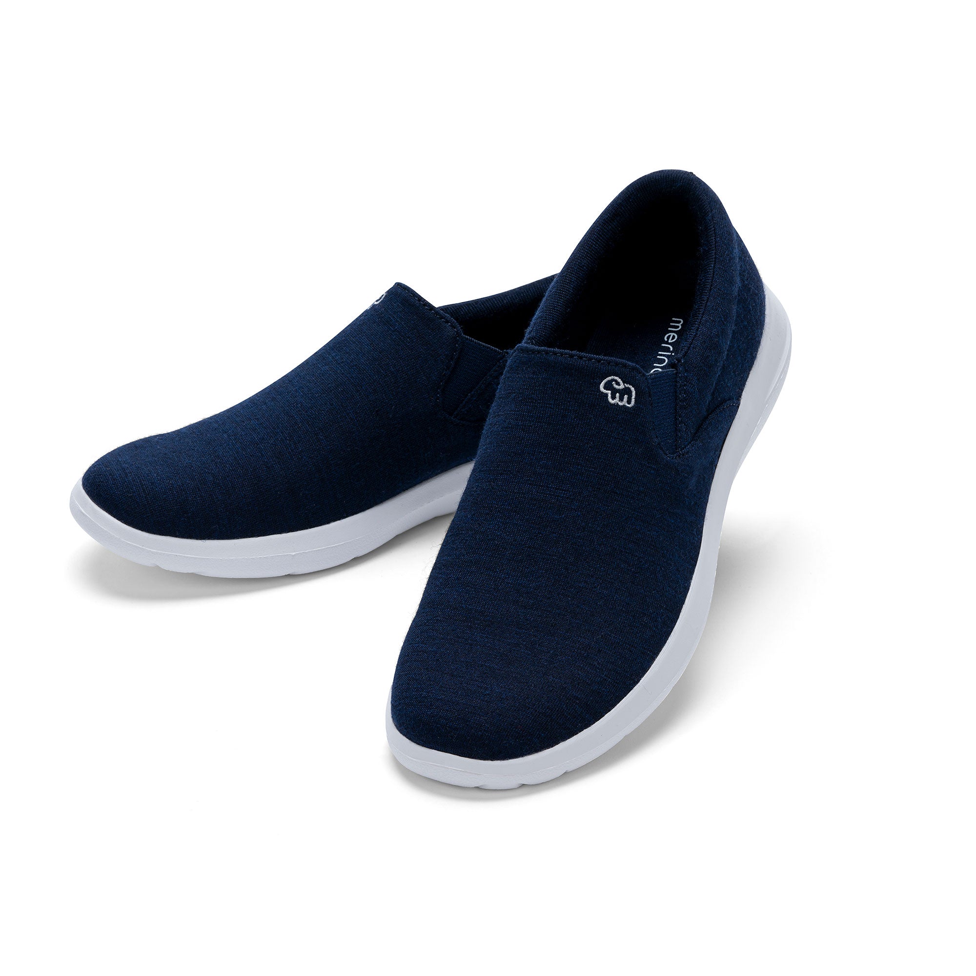 Navy Blue Slip-On Sneakers for Men