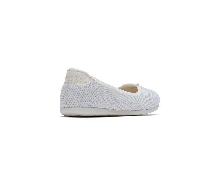 Women's Flats Natural White