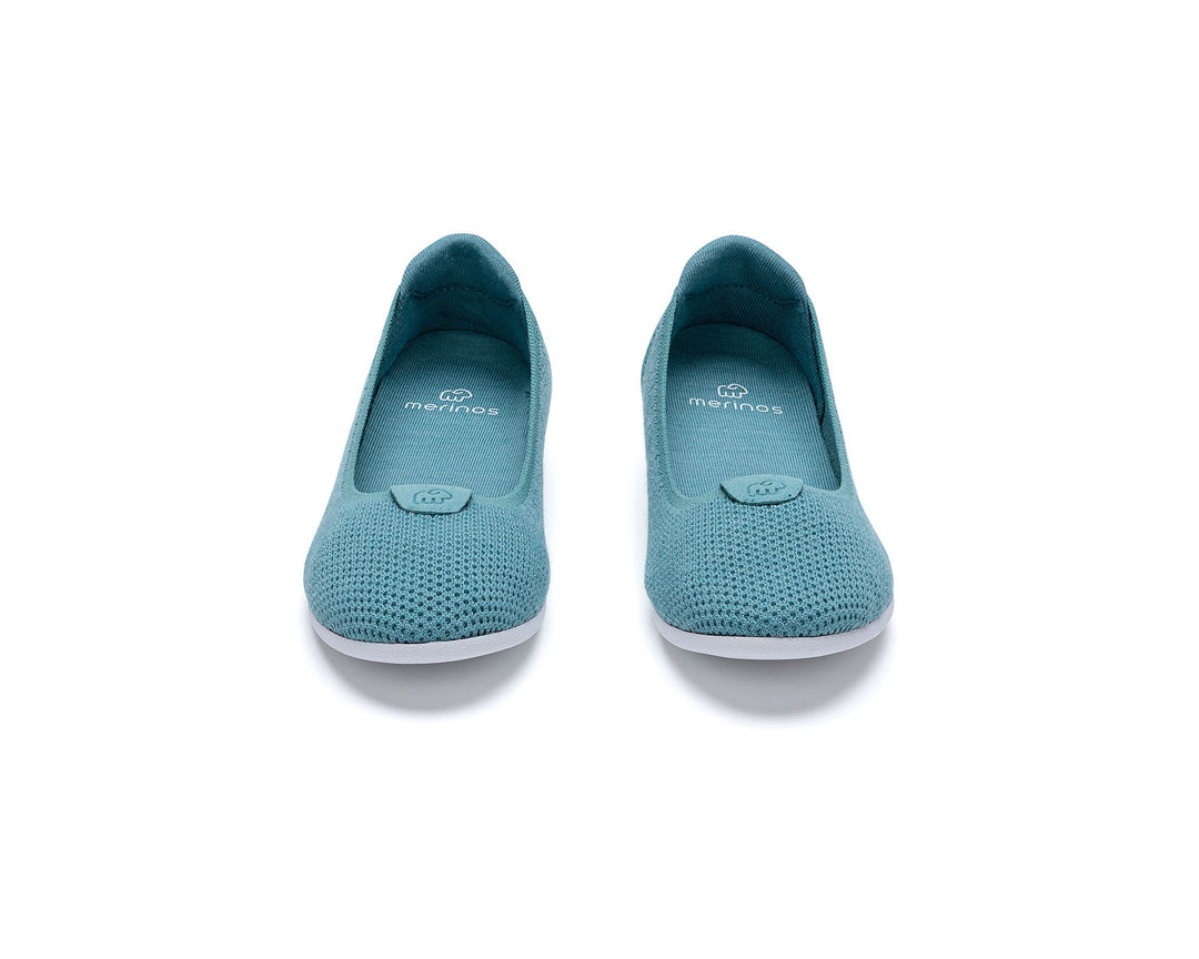 Women's Flats Mist Green - Special Offer