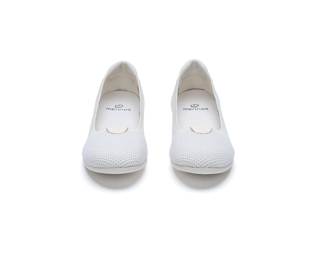 Women's Flats Natural White